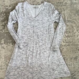Abercrombie & Fitch Gray Long Sleeve Dress